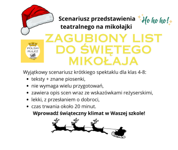 Scenariusz krótkiego przedstawienia mikołajkowego dla klas 4–8
