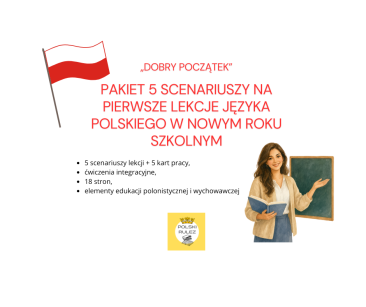 Dobry początek. 5 scenariuszy lekcji języka polskiego dla klas 4–8