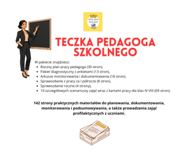 Teczka pedagoga szkolnego