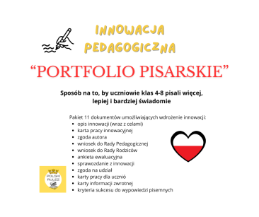 PORTFOLIO PISARSKIE – KOMPLETNA INNOWACJA Z JĘZYKA POLSKIEGO dla klas 4-8